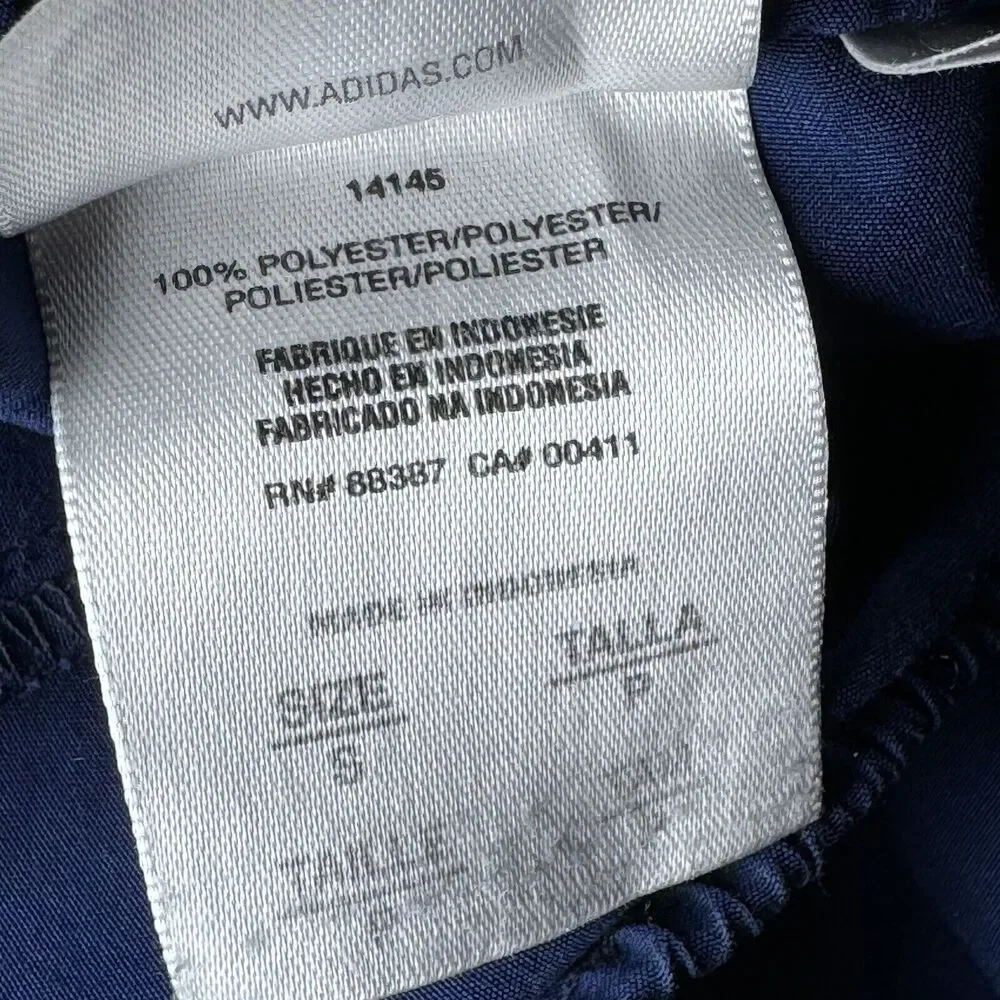 Vintage Y2K Adidas Mens Small Blue Cargo Pockets‎ Sport Shorts 2001 Athleisure
